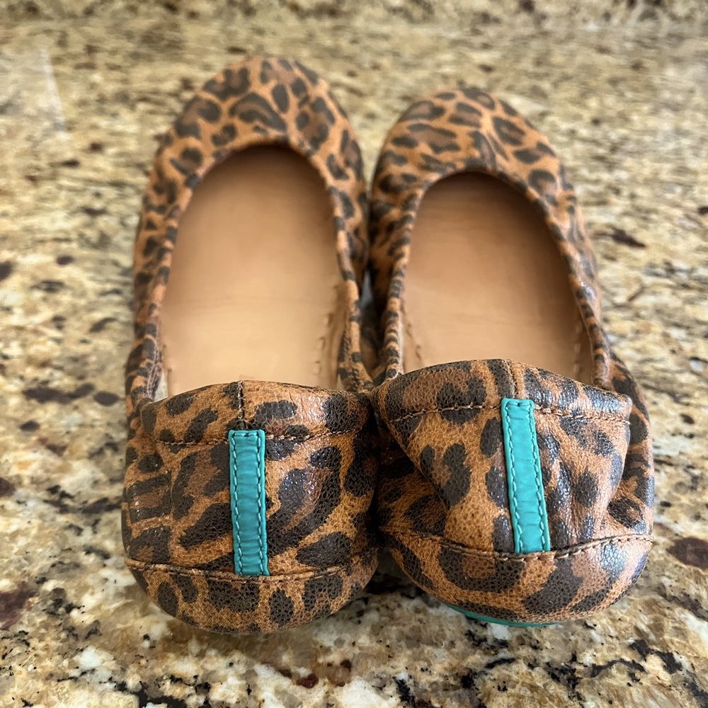 Tieks Leopard flats-Size 7